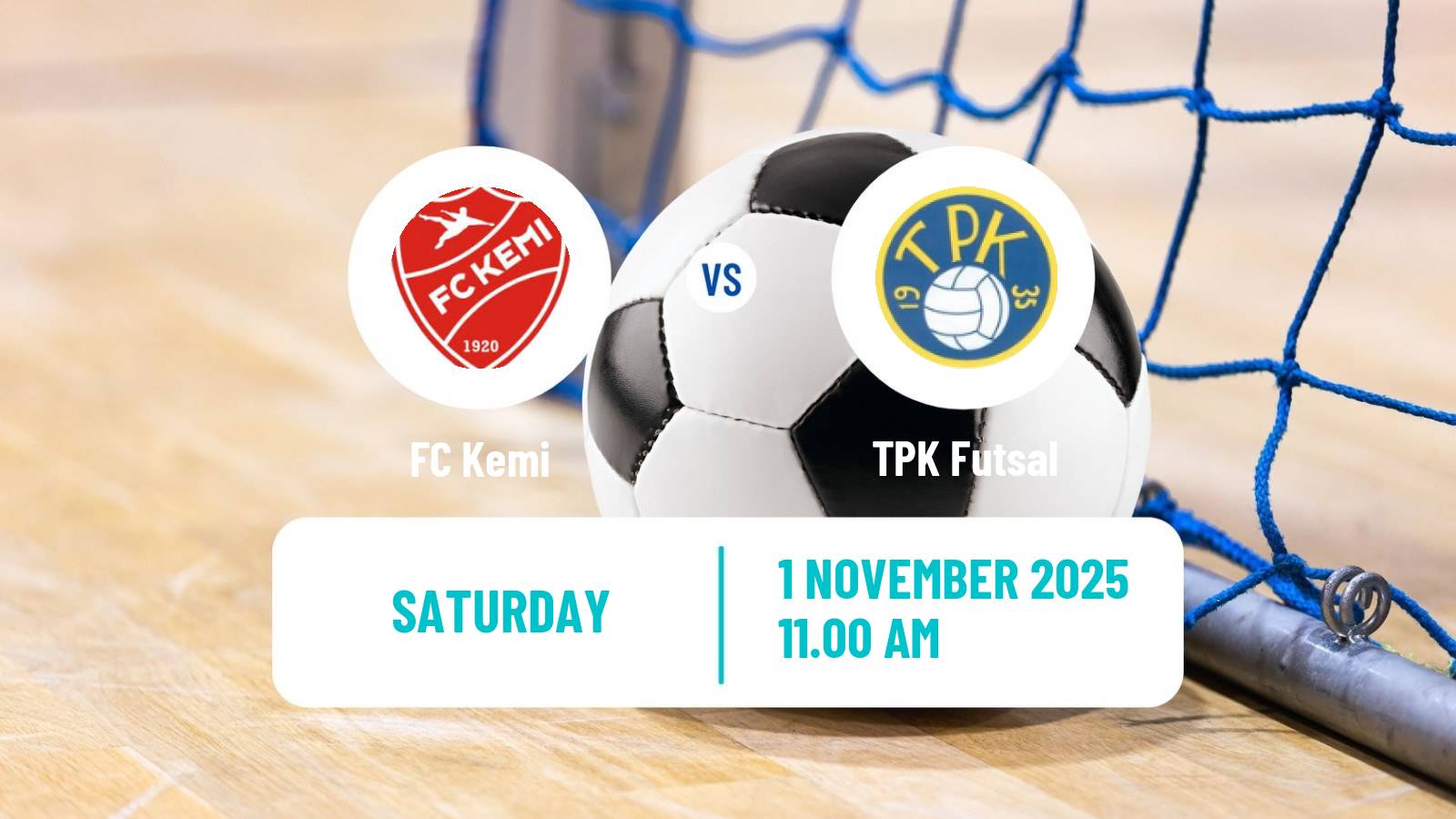 Futsal Finnish Liiga Futsal Kemi - TPK