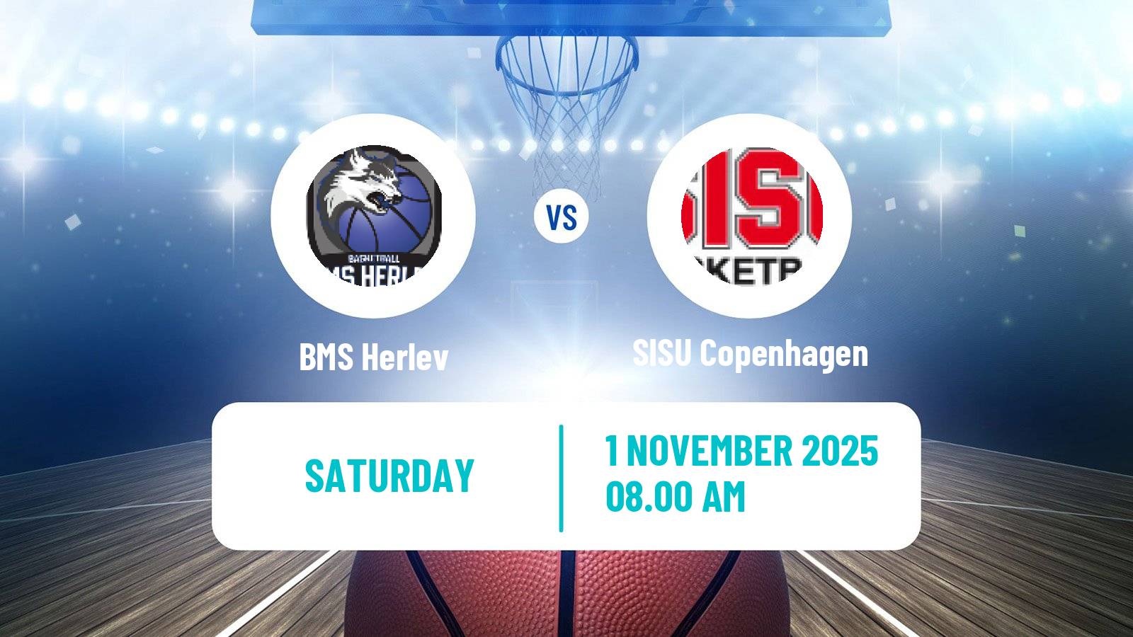 Basketball Danish Basketligaen Women BMS Herlev - SISU Copenhagen