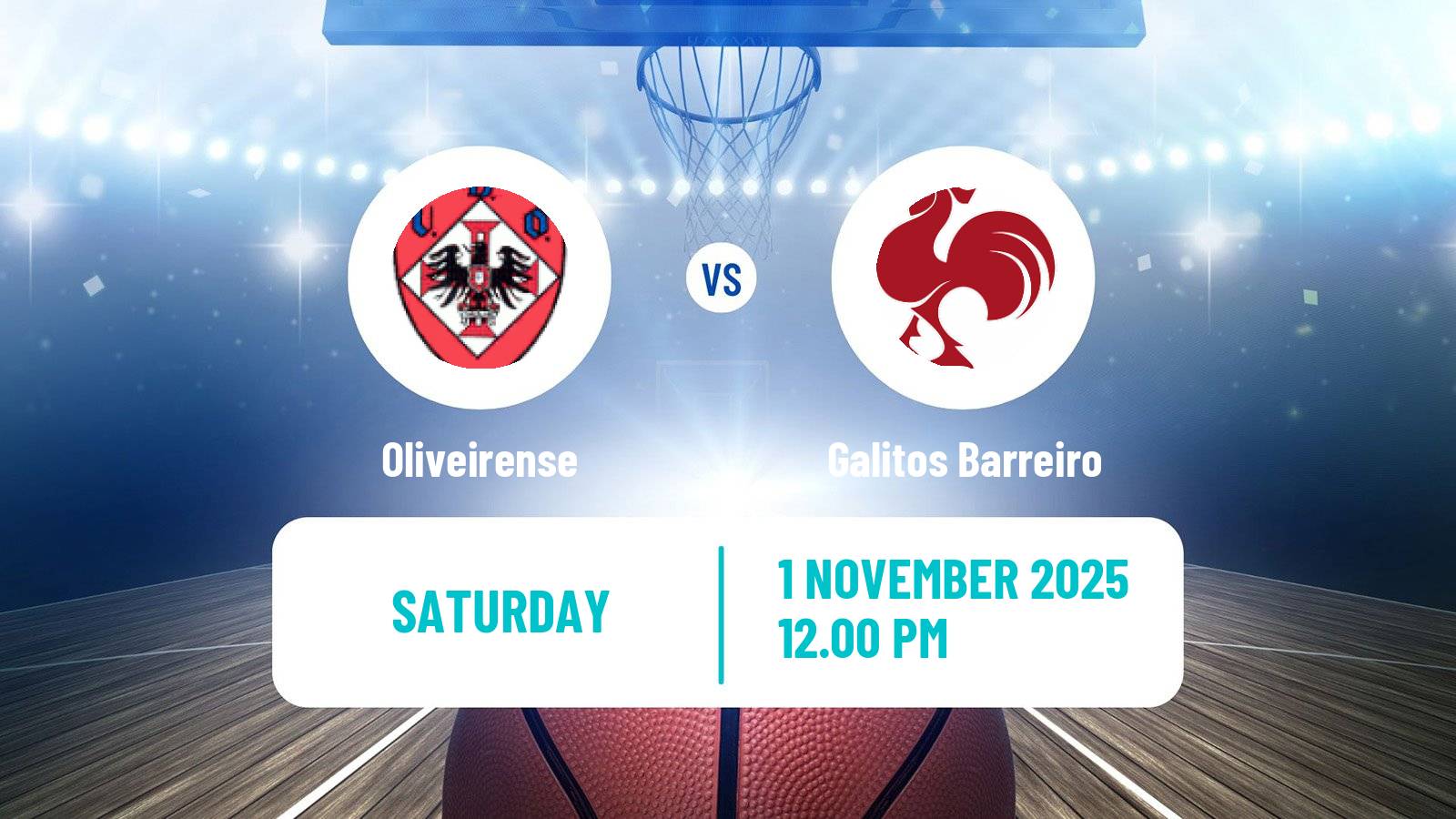 Basketball Portuguese LPB Oliveirense - Galitos Barreiro