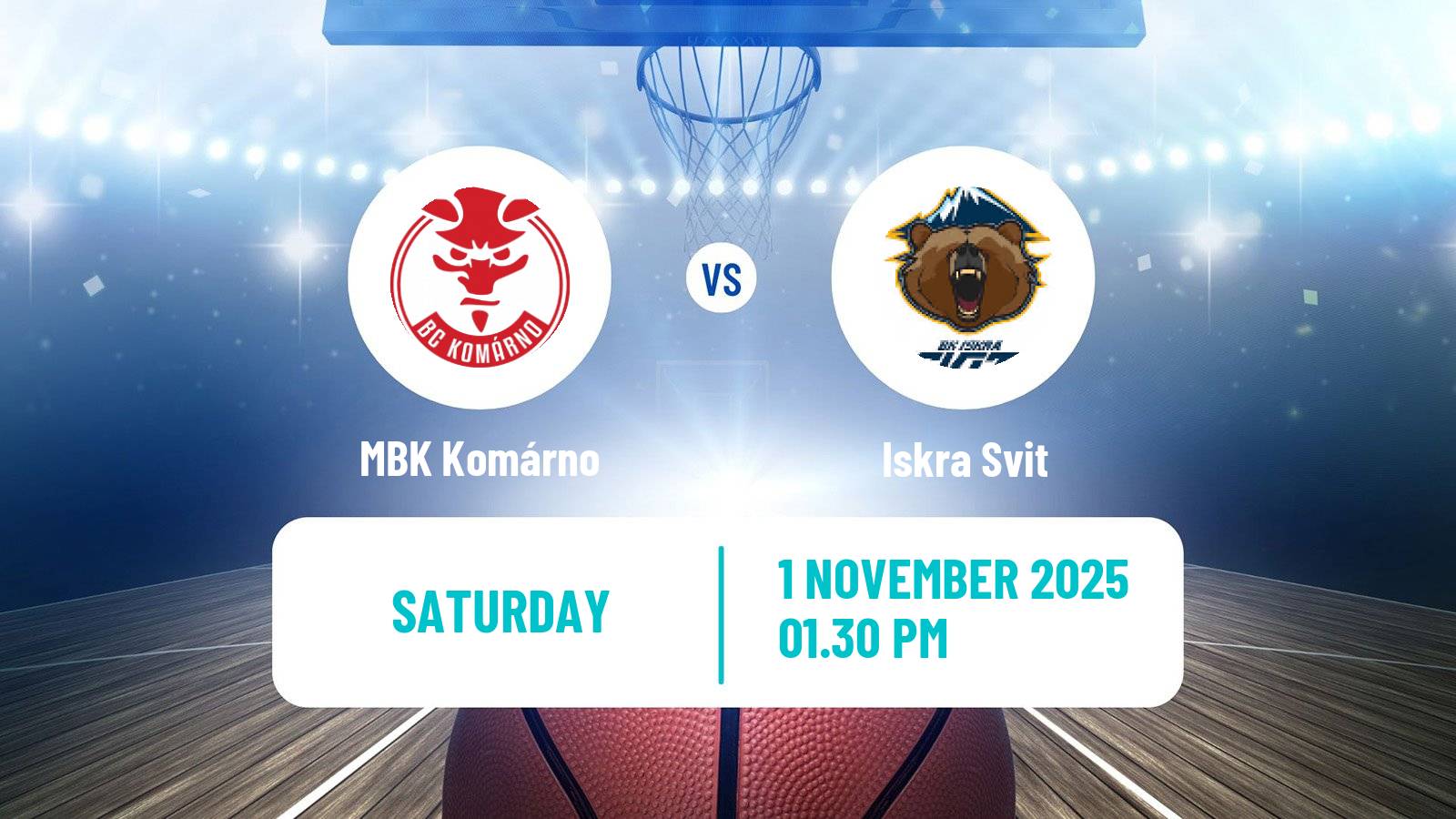 Basketball Slovak Extraliga Basketball Komárno - Iskra Svit