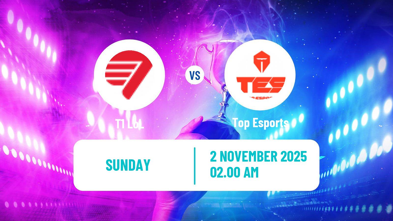 Esports League Of Legends World Championship T1 - Top Esports