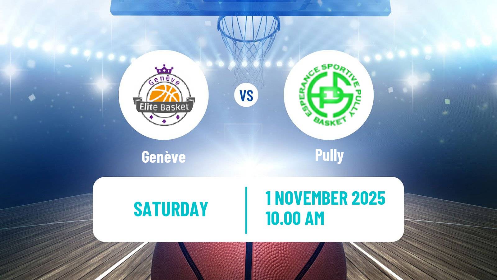 Basketball Swiss SB League Basketball Women Genève - Pully