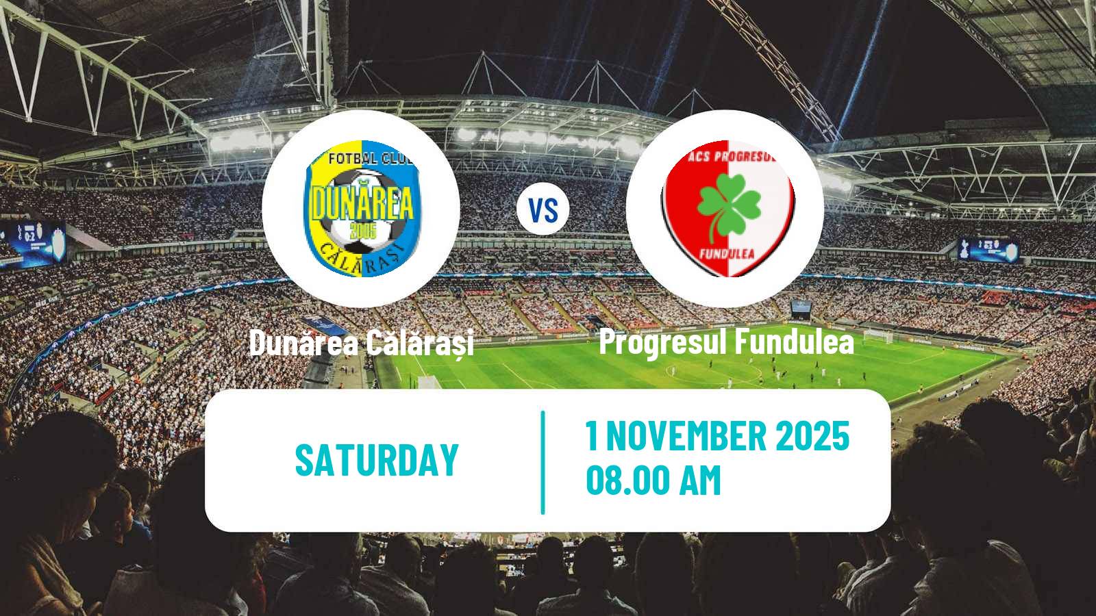 Football Romanian Liga 3 - Seria 3 Dunărea Călărași - Progresul Fundulea