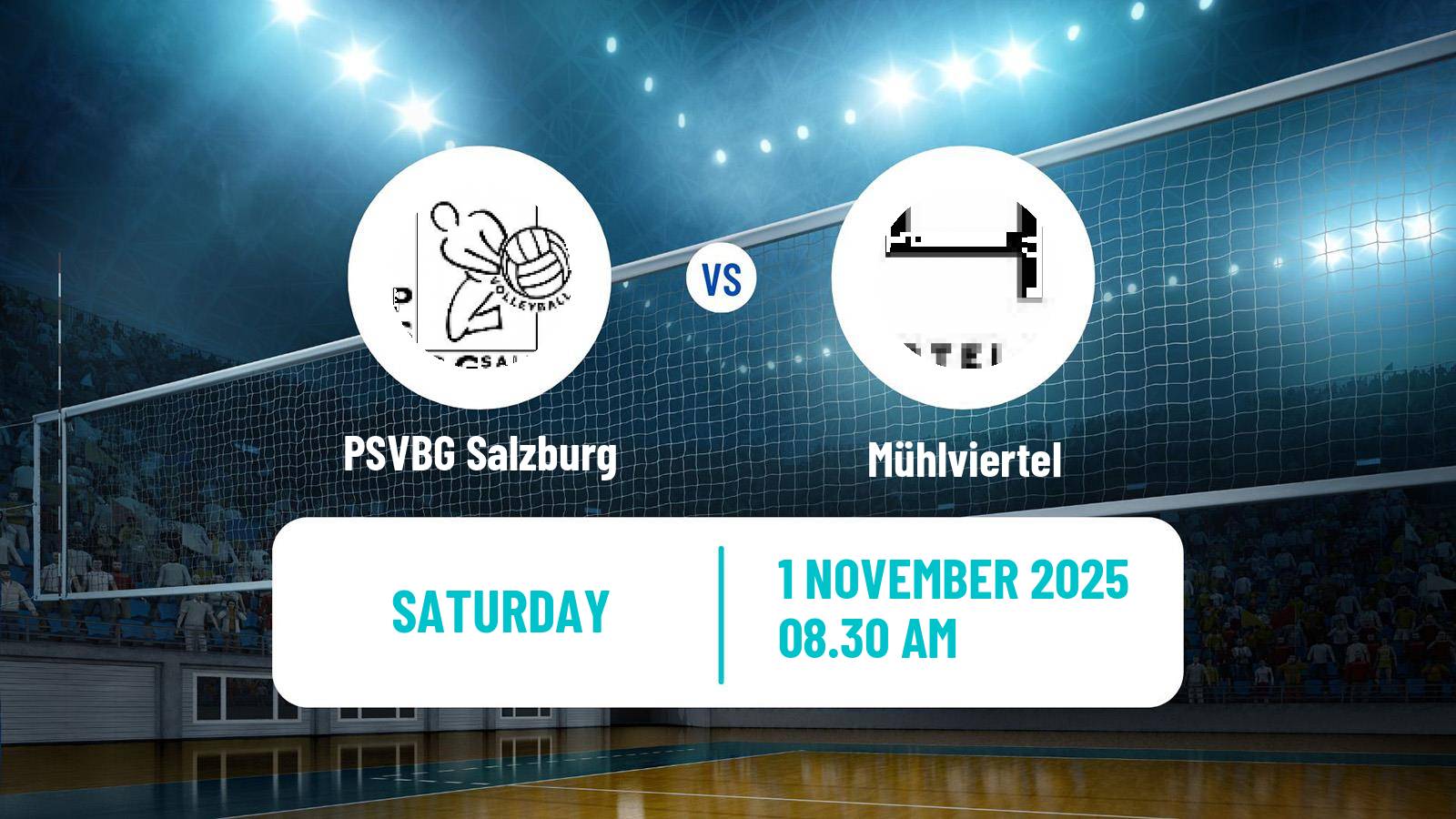 Volleyball Austrian 2 Bundesliga Volleyball PSVBG Salzburg - Mühlviertel