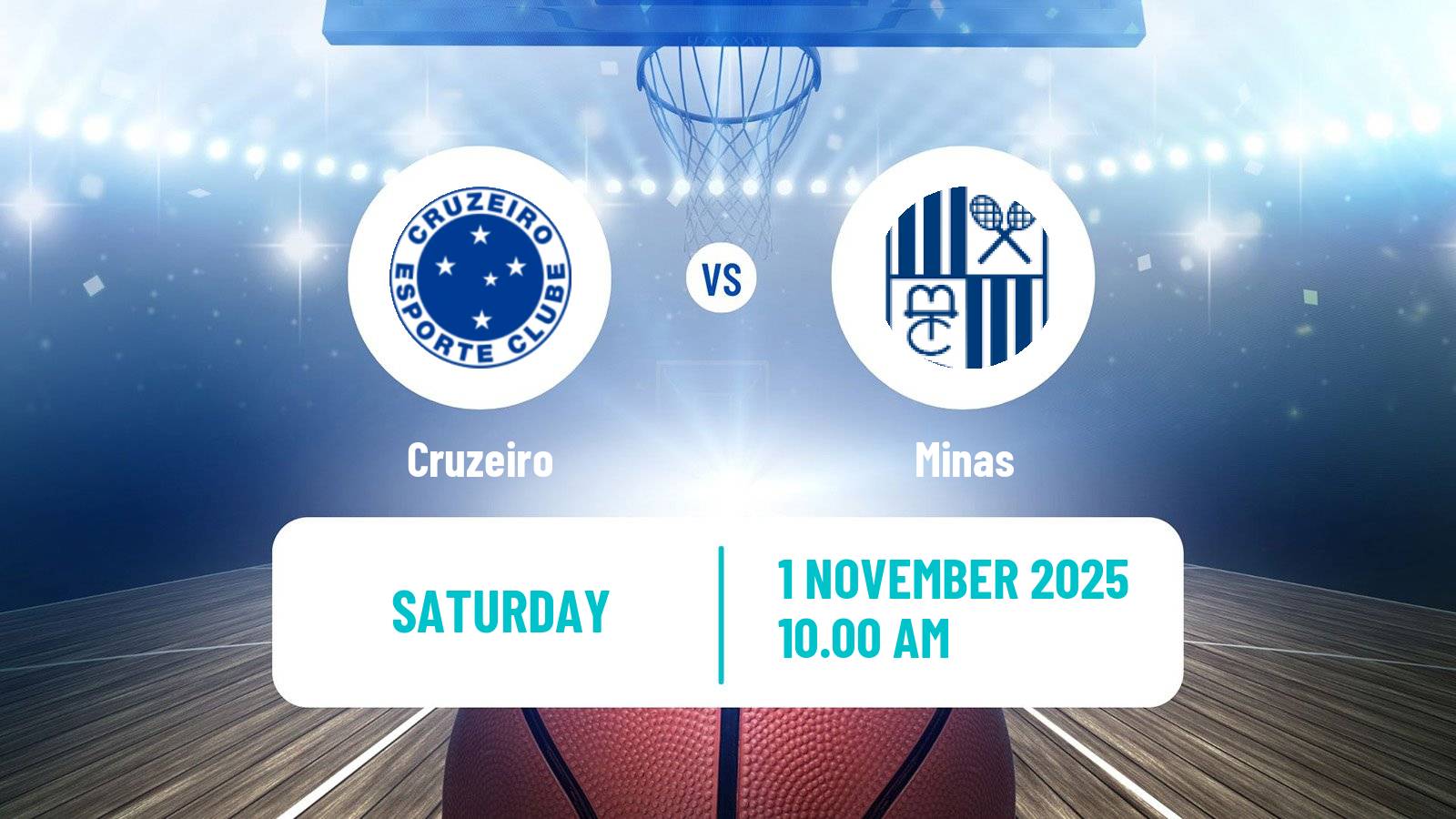 Basketball Brazilian NBB Cruzeiro - Minas