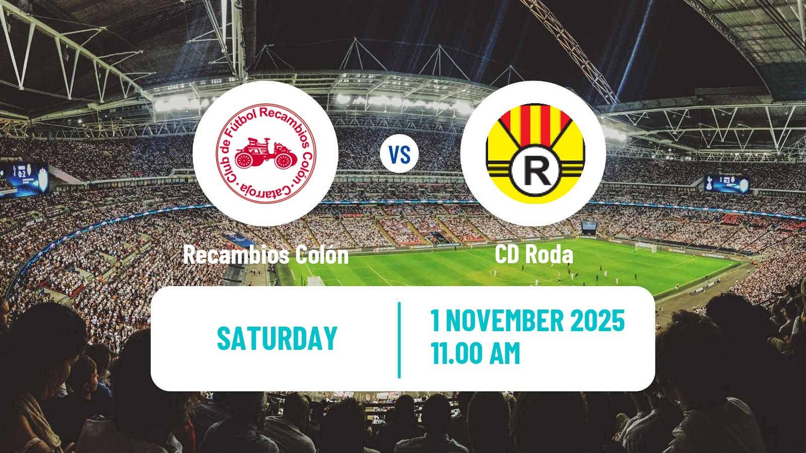 Football Spanish Tercera RFEF - Group 6 Recambios Colón - Roda