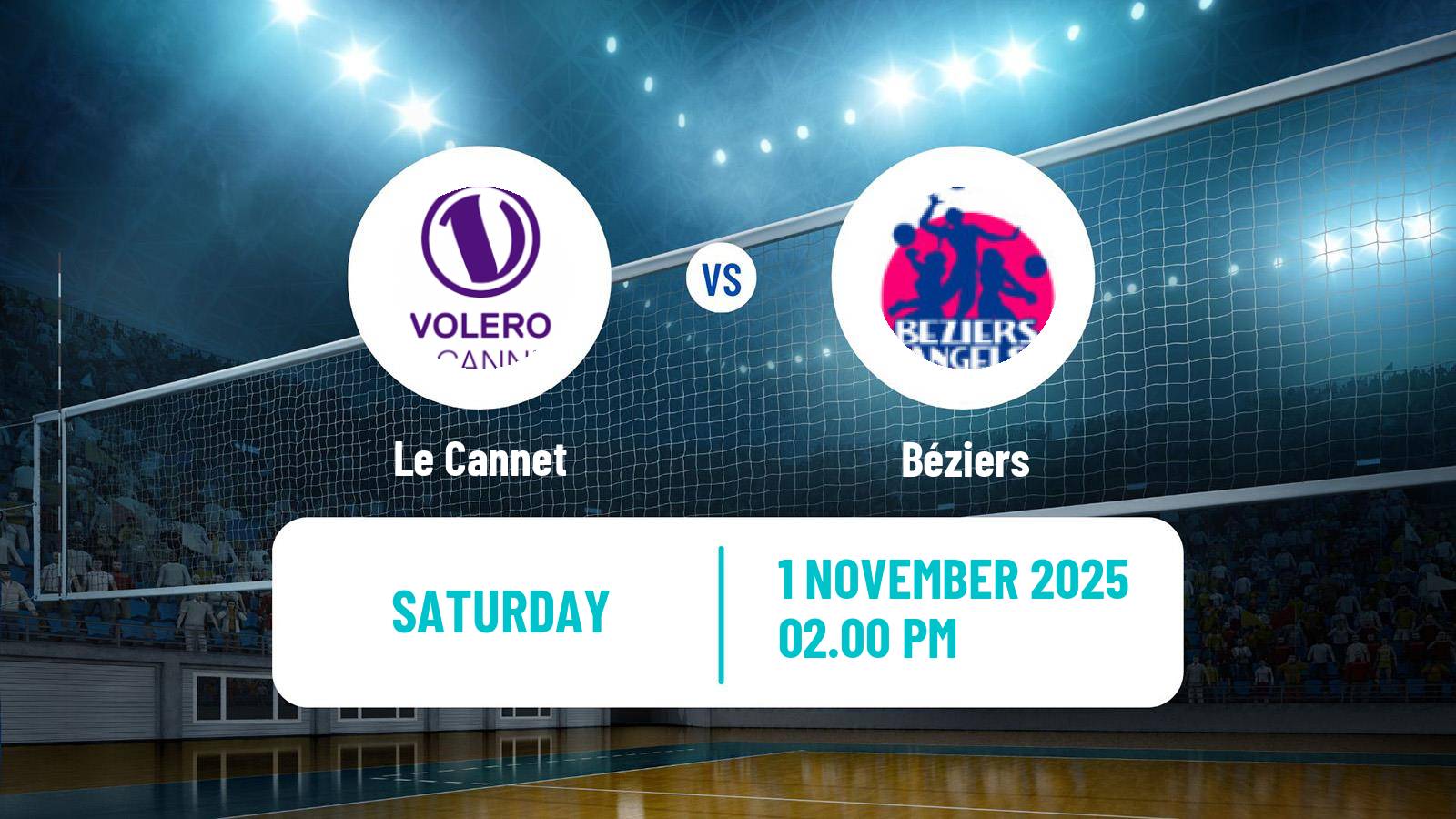 Volleyball French Ligue A Volleyball Women Le Cannet - Béziers