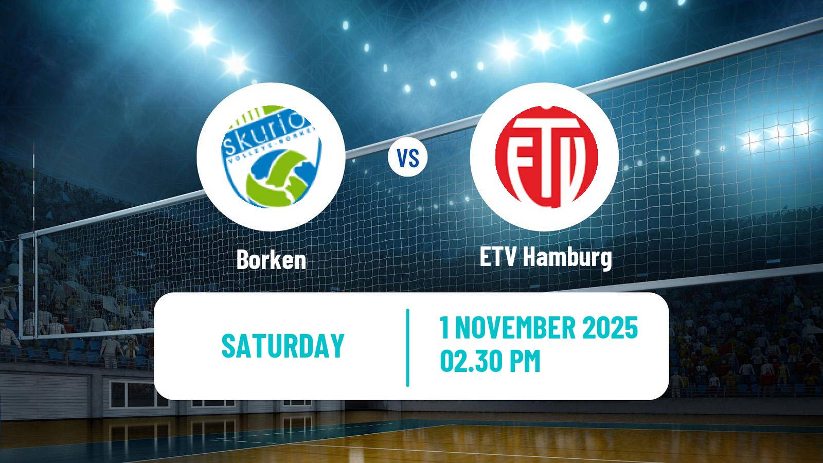 Volleyball German Bundesliga Volleyball Women Borken - ETV Hamburg