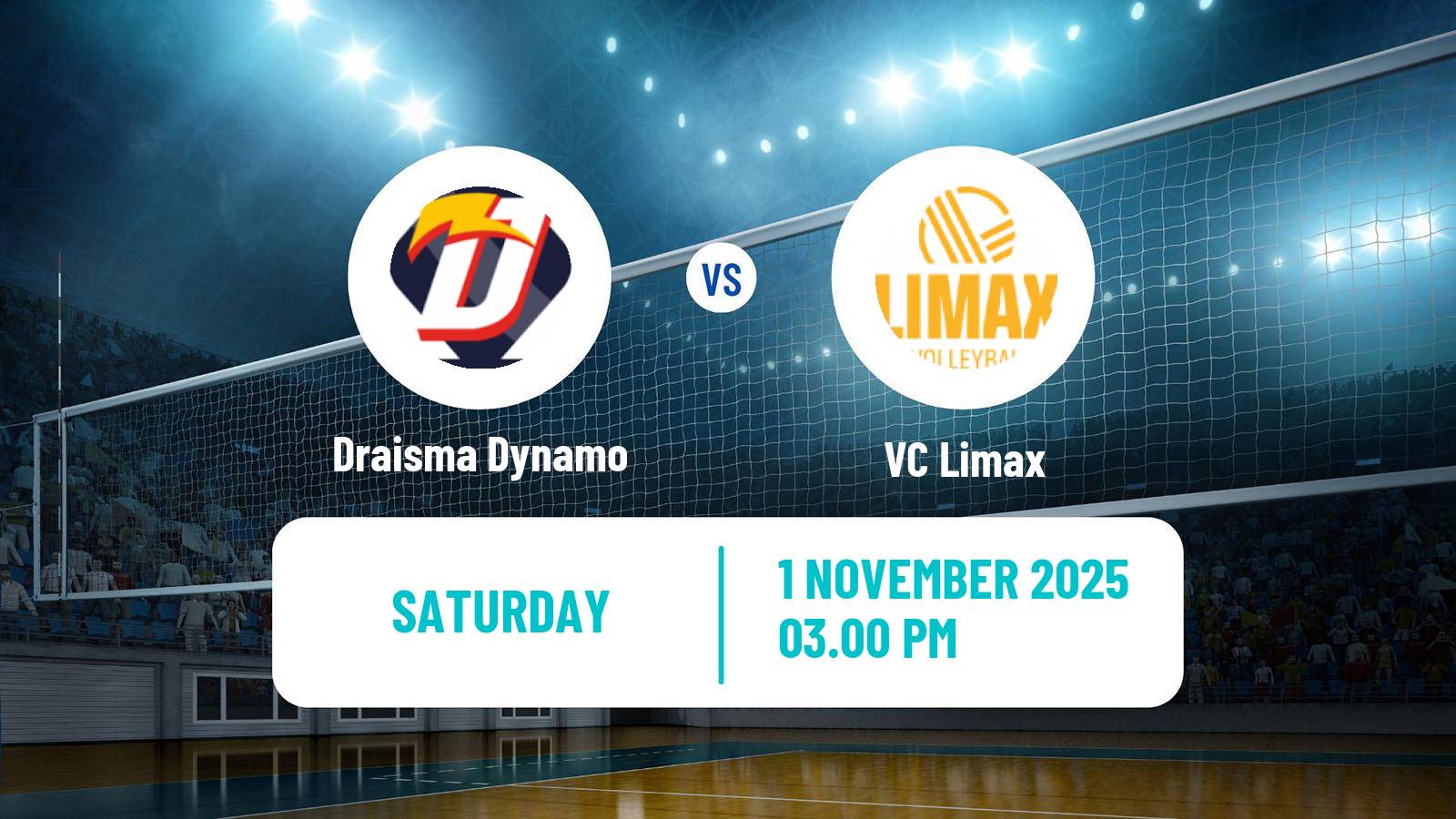 Volleyball Dutch Eredivisie Volleyball Draisma Dynamo - Limax