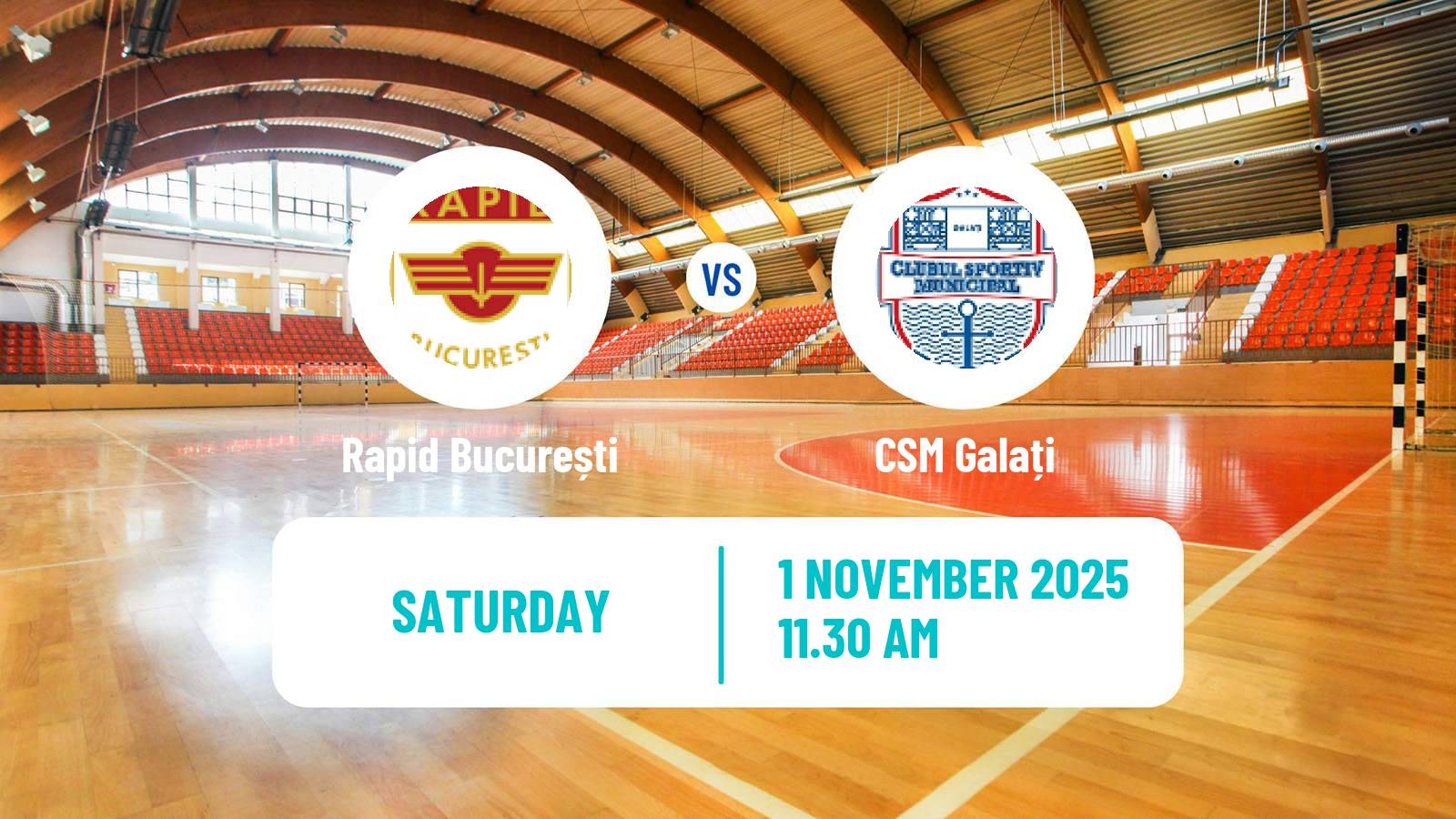 Handball Romanian Liga Nationala Handball Women Rapid București - CSM Galați