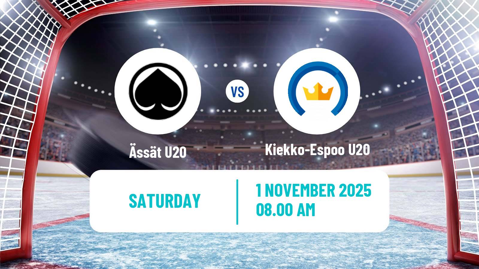 Hockey Finnish SM-sarja U20 Ässät U20 - Kiekko-Espoo U20