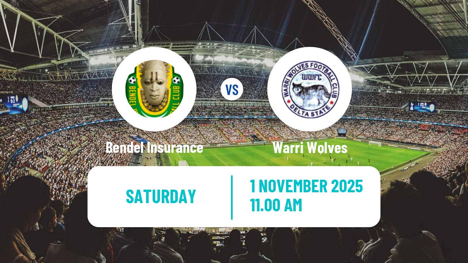 Football Nigerian Premier League Bendel Insurance - Warri Wolves