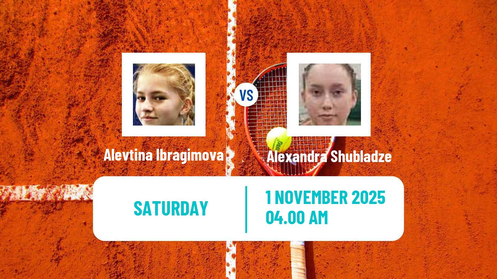Tennis ITF W35 Istanbul Women Alevtina Ibragimova - Alexandra Shubladze