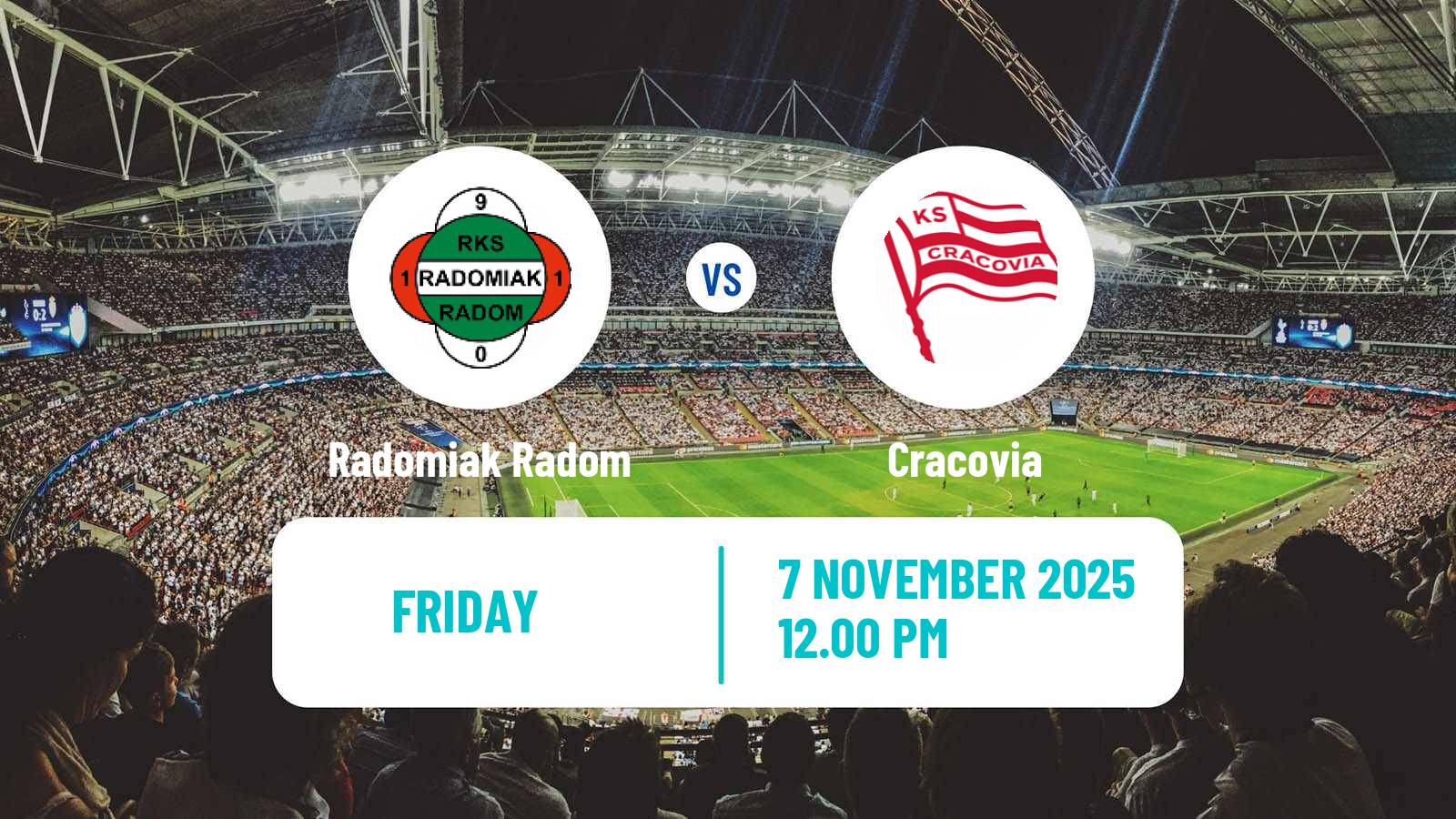 Football Polish Ekstraklasa Radomiak Radom - Cracovia