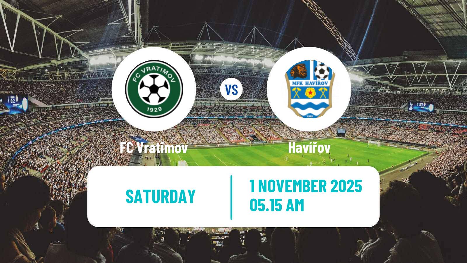 Football Czech Division F Vratimov - Havířov