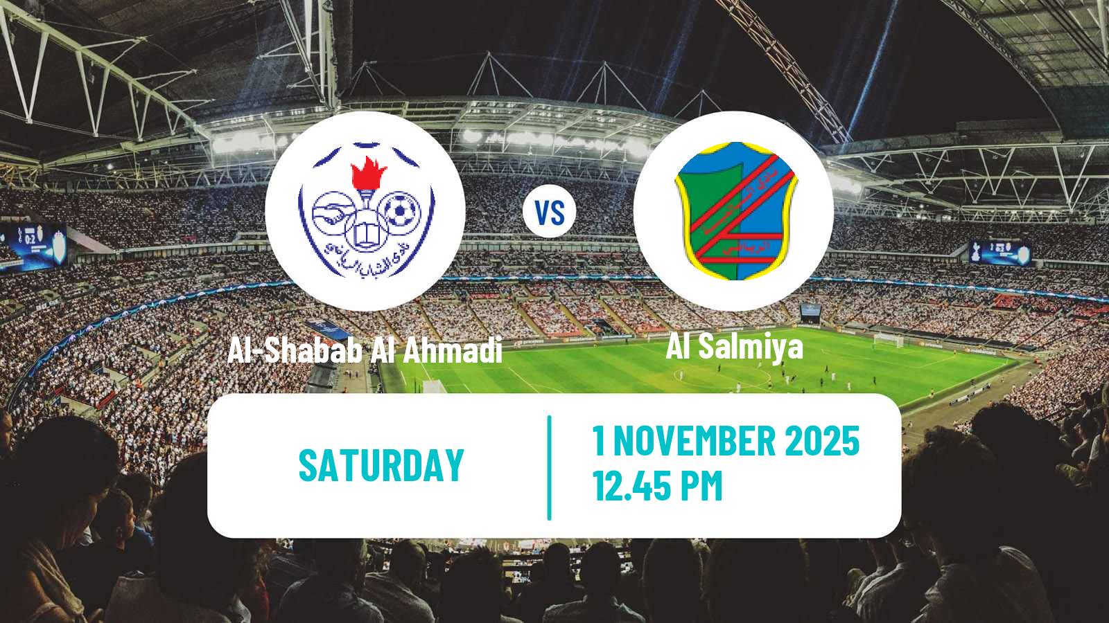 Football Kuwaiti Premier League Al-Shabab Al Ahmadi - Al Salmiya