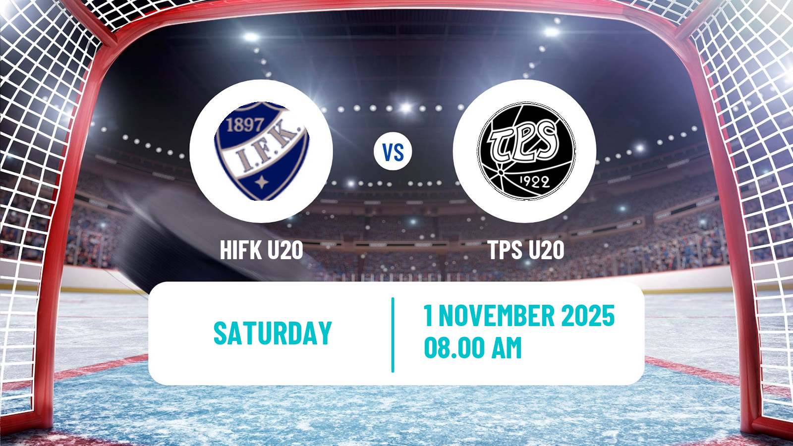 Hockey Finnish SM-sarja U20 HIFK U20 - TPS U20