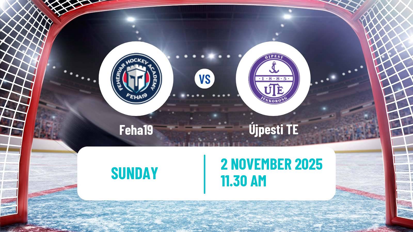 Hockey Hungarian Erste Liga Hockey Feha19 - Újpest