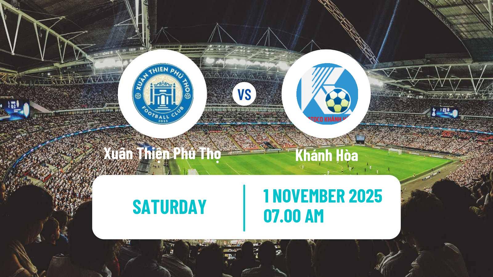 Football Vietnamese V League 2 Xuân Thiện Phú Thọ - Khánh Hòa