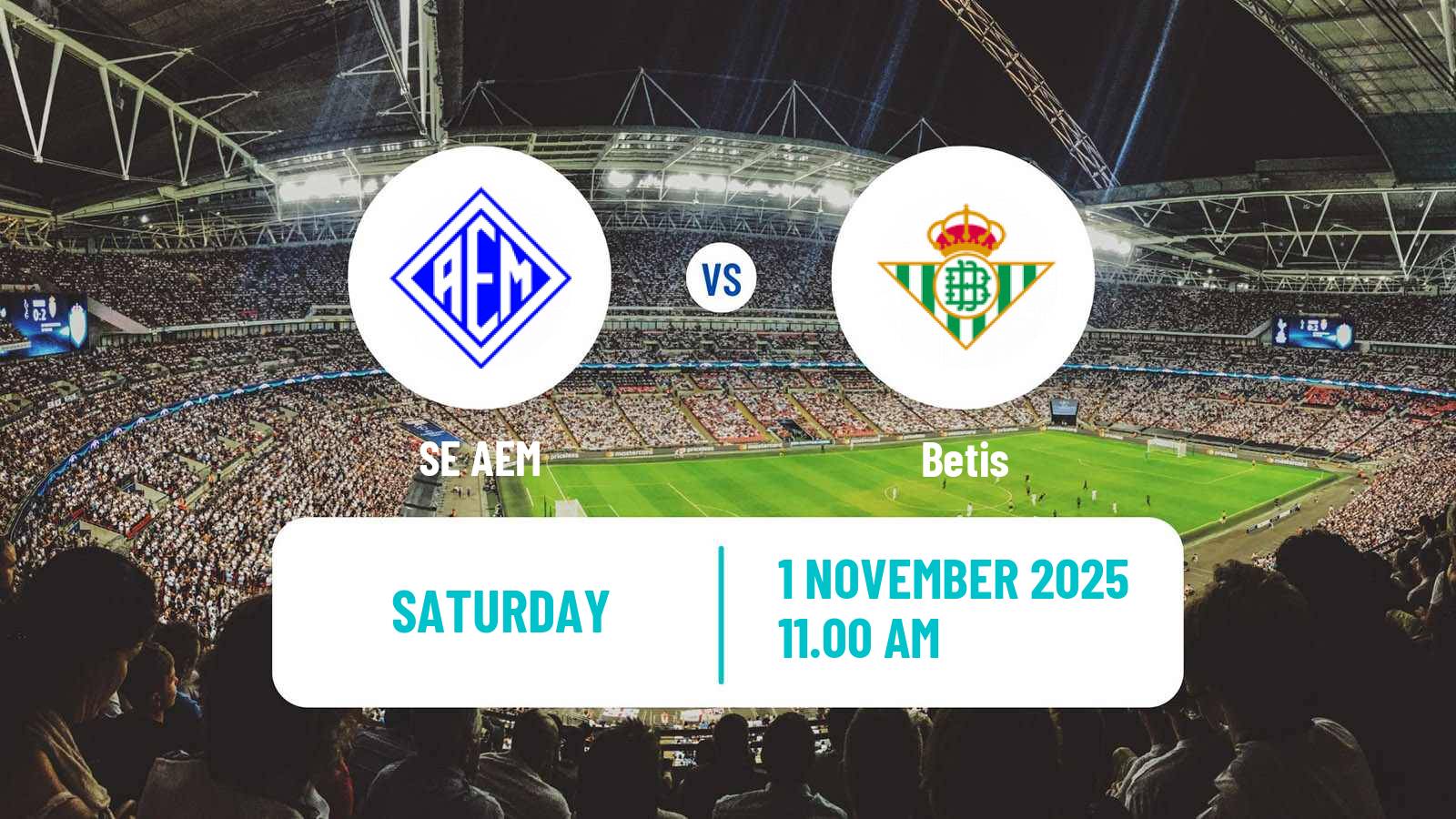 Football Spanish Primera Federacion Women SE AEM - Betis
