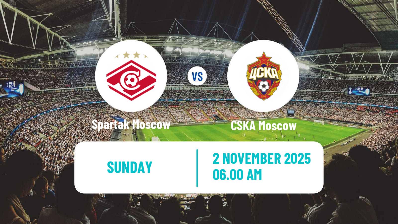Football Russian Supreme Division Women Spartak Moscow - CSKA Moscow