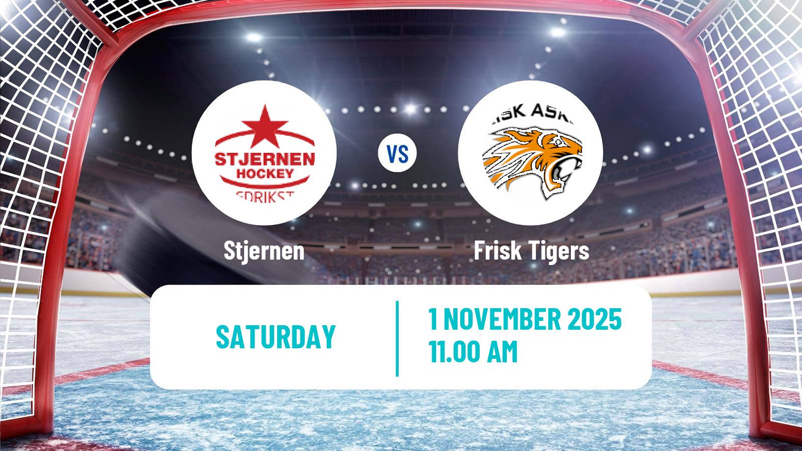 Hockey Norwegian Ligaen Hockey Stjernen - Frisk Tigers