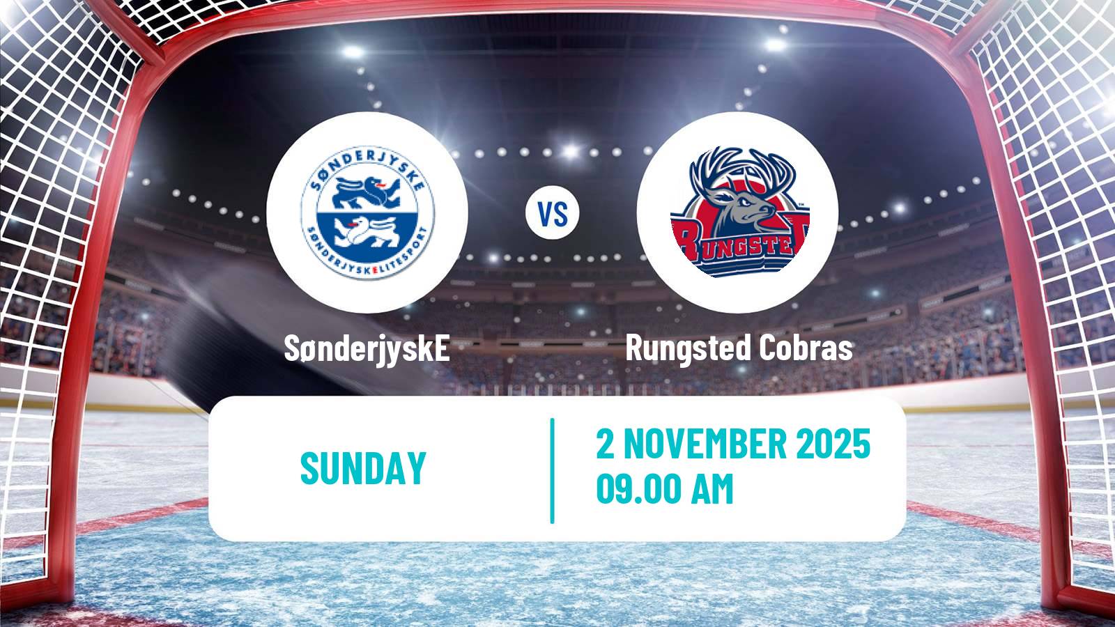 Hockey Danish Ishockey Ligaen SønderjyskE - Rungsted Cobras