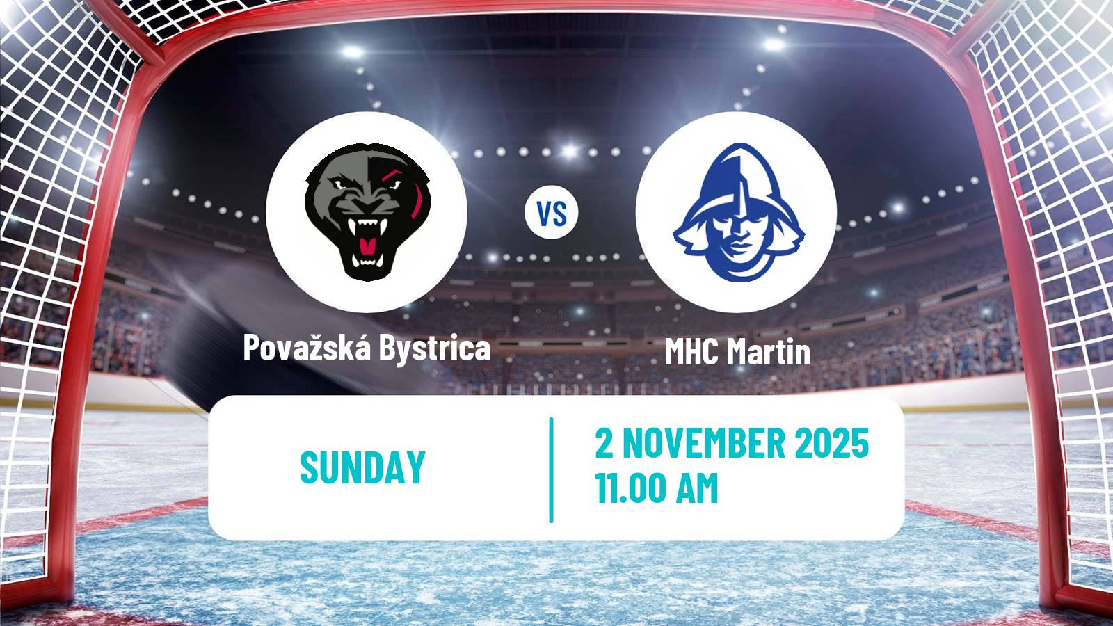 Hockey Slovak 1 Liga Hockey Považská Bystrica - Martin