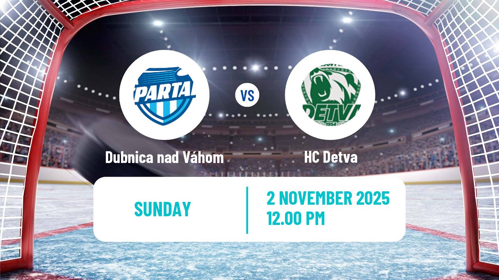 Hockey Slovak 1 Liga Hockey Dubnica nad Váhom - Detva