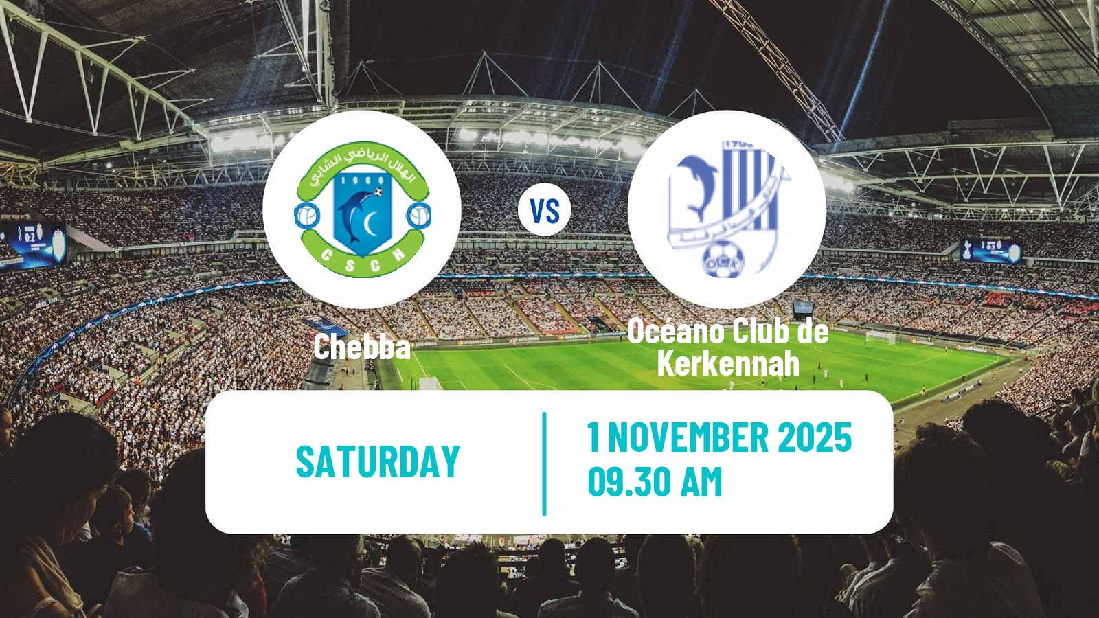 Football Tunisian Ligue 2 Chebba - Océano Club de Kerkennah