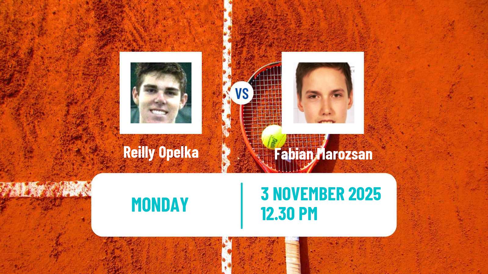 Tennis ATP Athens Reilly Opelka - Fabian Marozsan