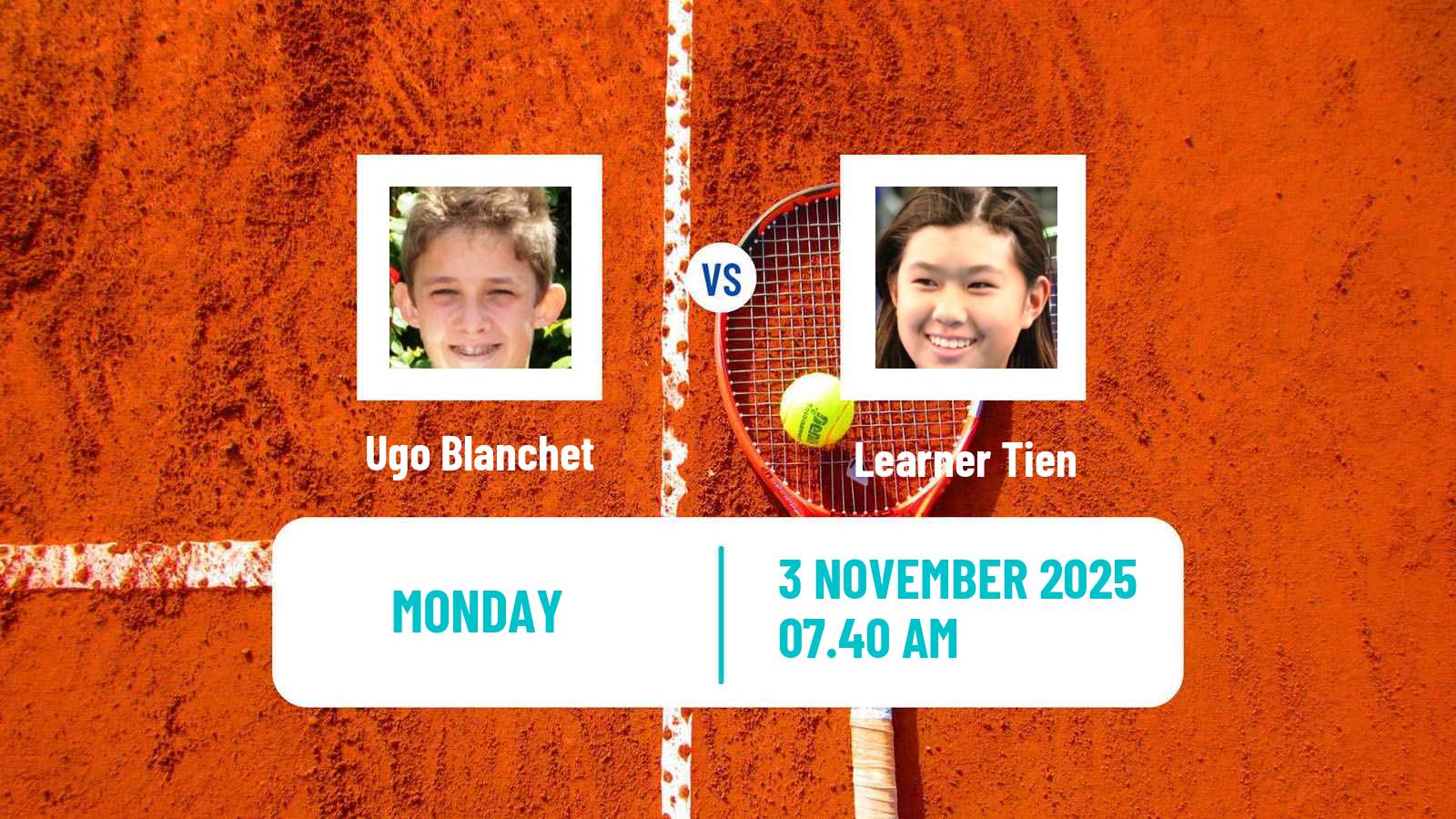 Tennis ATP Metz Ugo Blanchet - Learner Tien