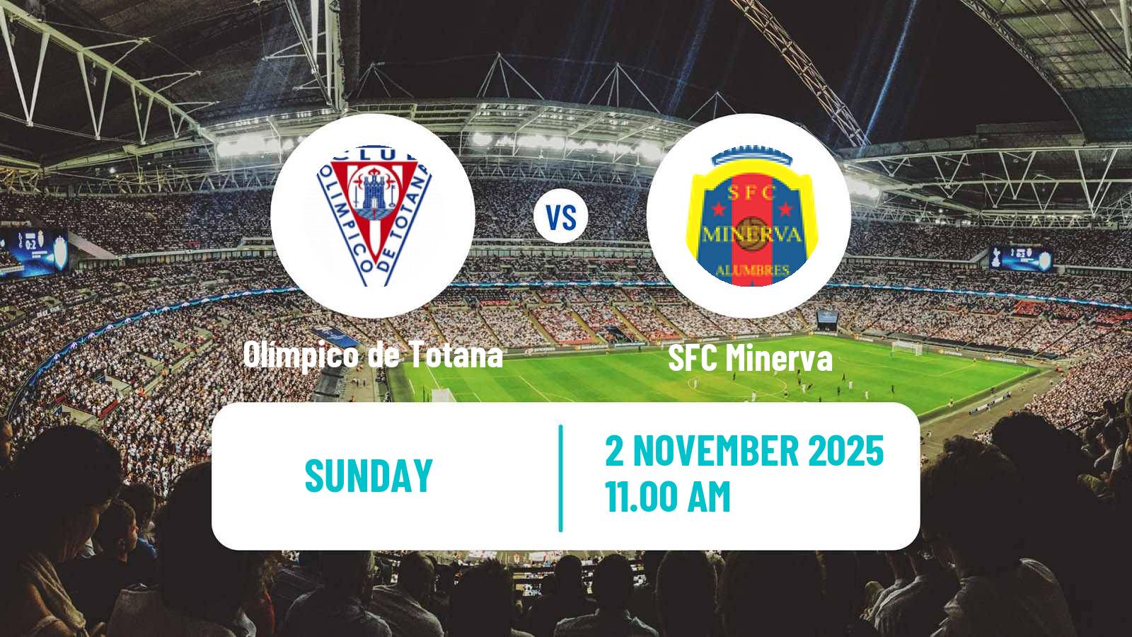 Football Spanish Tercera RFEF - Group 13 Olímpico de Totana - Minerva