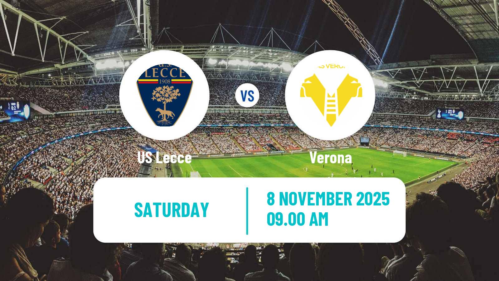 Football Italian Serie A Lecce - Verona