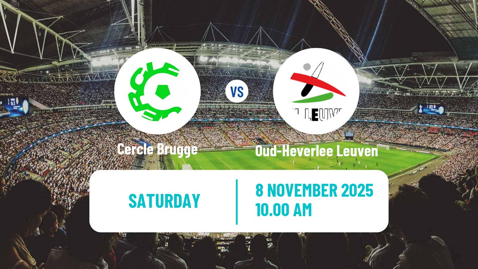 Football Belgian Jupiler Pro League Cercle Brugge - Oud-Heverlee Leuven
