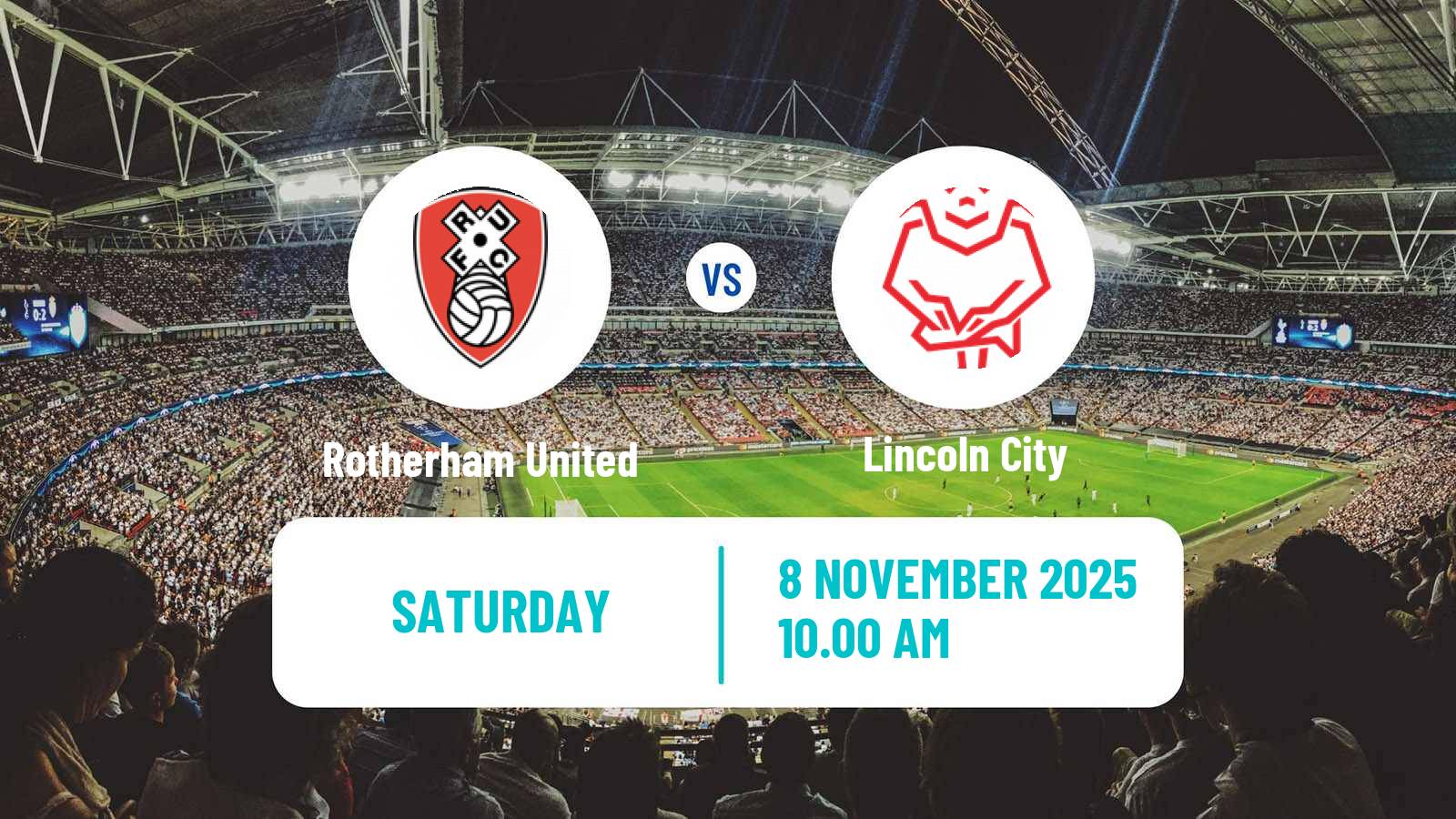 Football English League One Rotherham United - Lincoln City