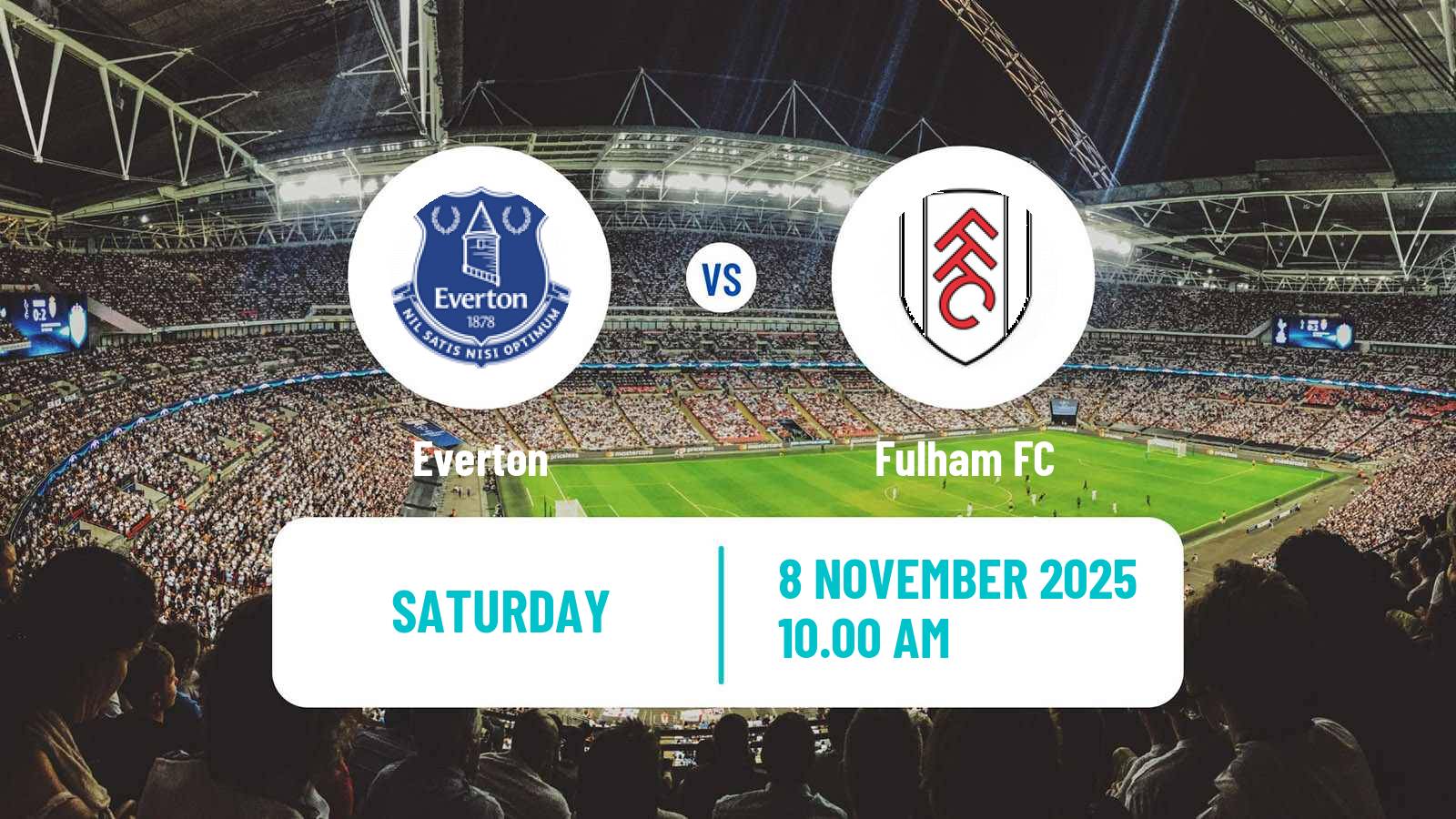 Football English Premier League Everton - Fulham