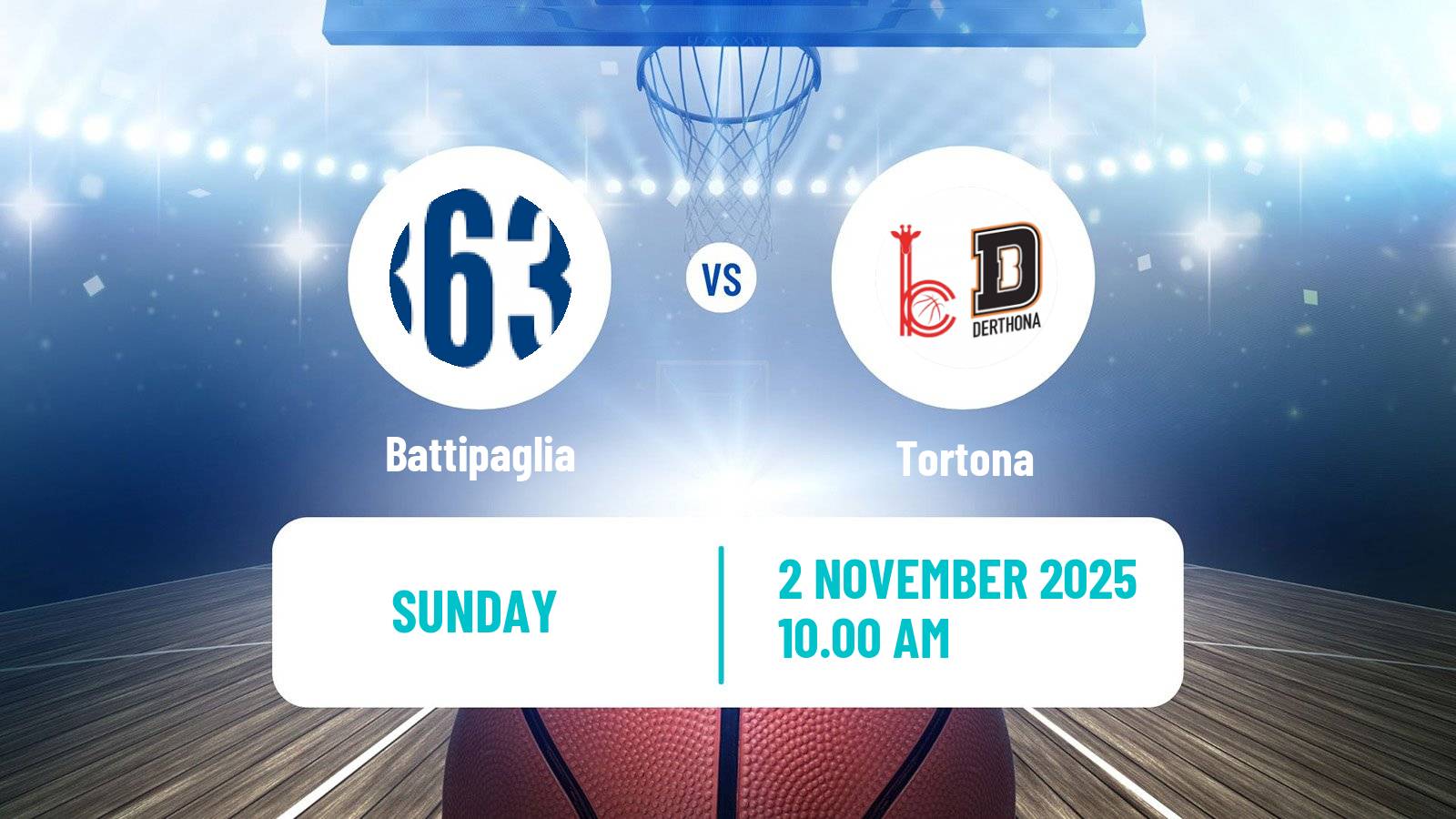 Basketball Italian Serie A1 Basketball Women Battipaglia - Tortona