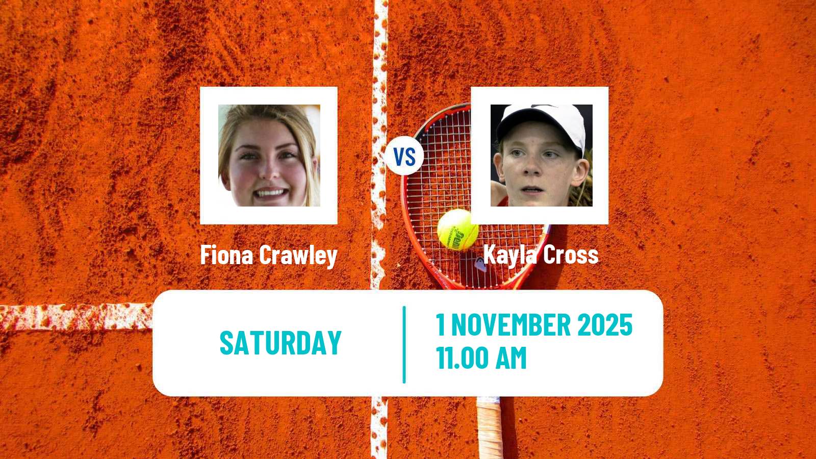 Tennis ITF W75 Toronto Women Fiona Crawley - Kayla Cross