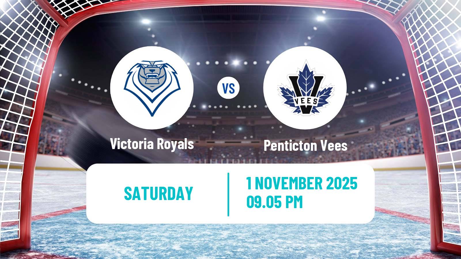 Hockey WHL Victoria Royals - Penticton Vees