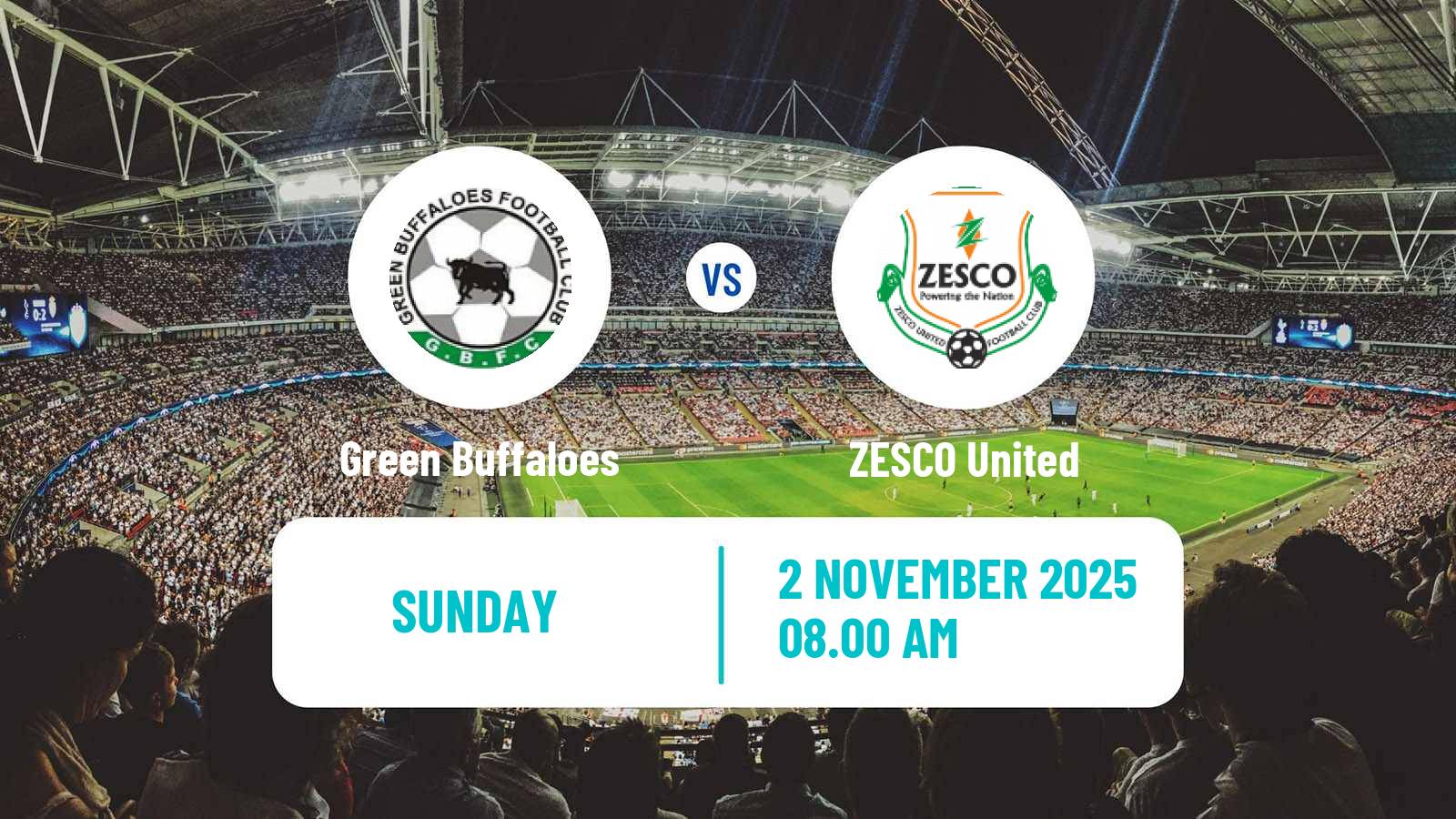 Football Zambian Premier League Green Buffaloes - ZESCO United