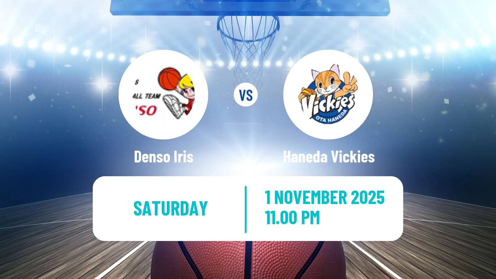 Basketball Japan W League Basketball Denso Iris - Haneda Vickies