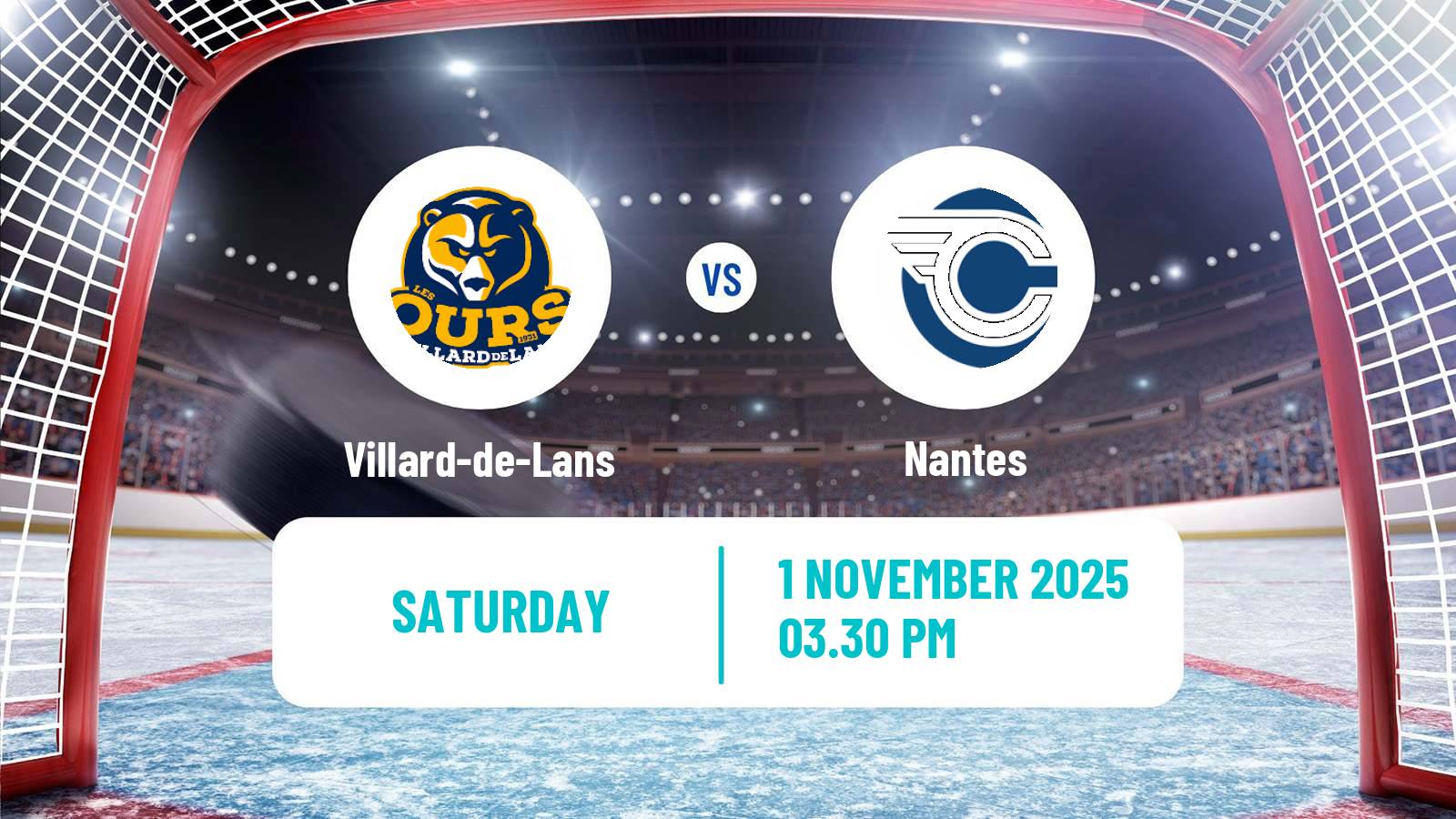 Hockey French D1 Ice Hockey Villard-de-Lans - Nantes