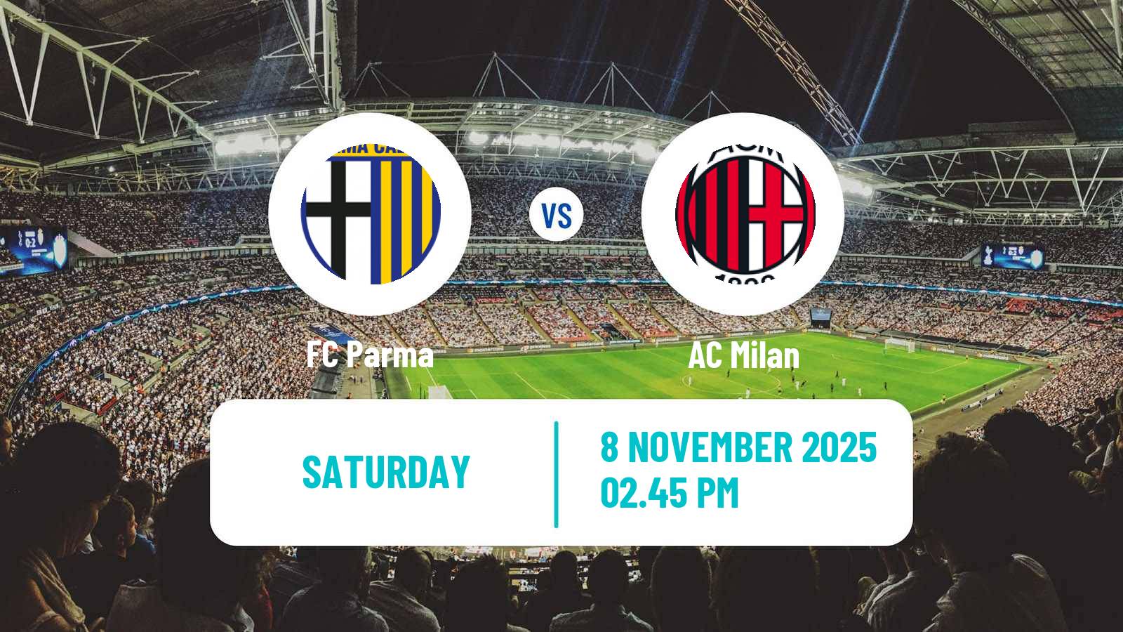 Football Italian Serie A Parma - Milan