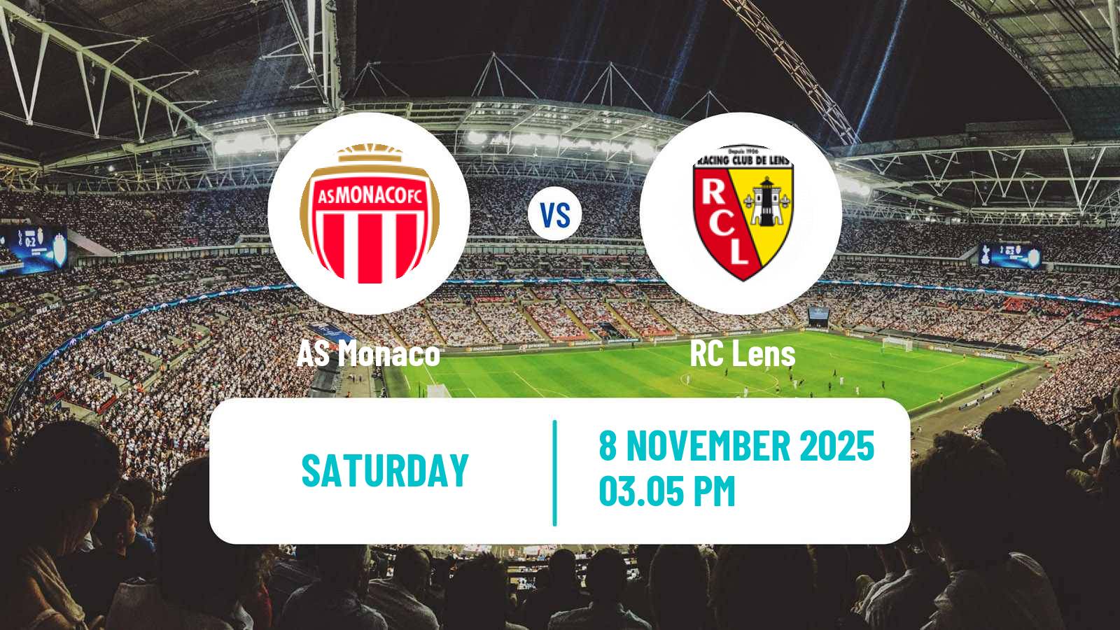 Football French Ligue 1 Monaco - Lens