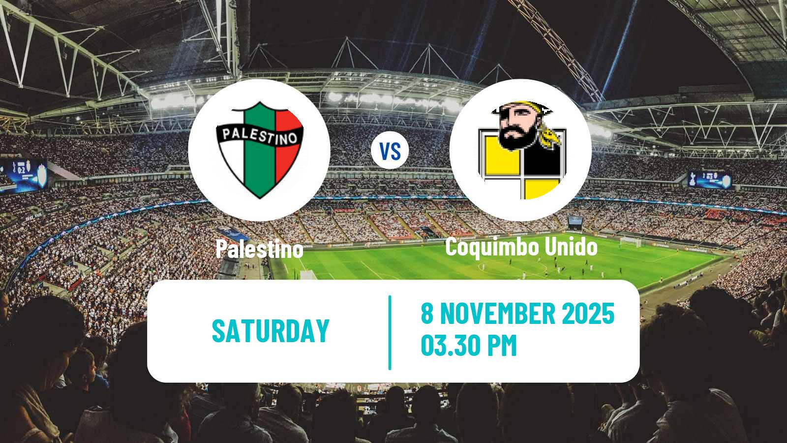 Football Chilean Primera Division Palestino - Coquimbo Unido