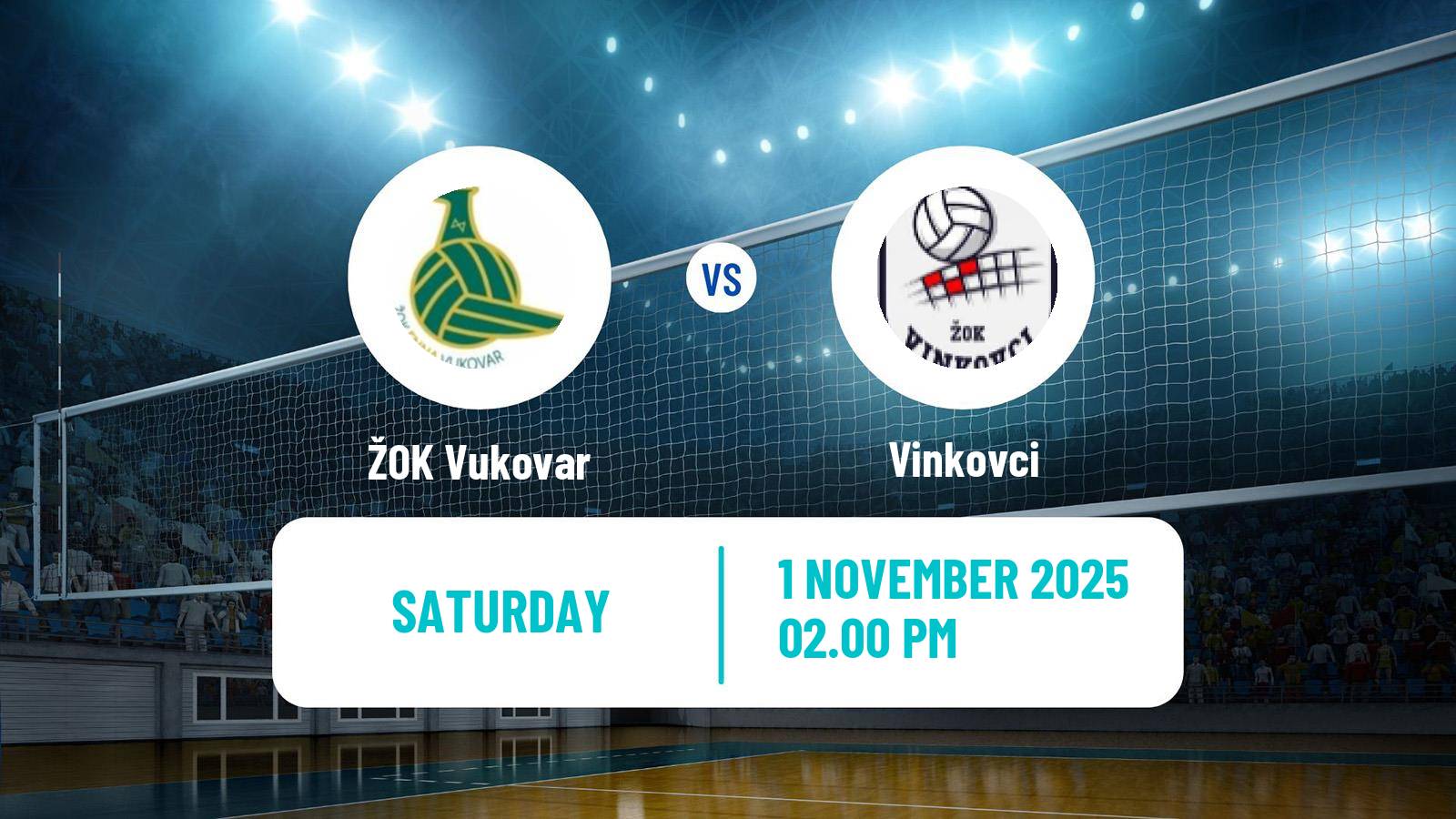 Volleyball Croatian Prva Liga Volleyball Women Vukovar - Vinkovci