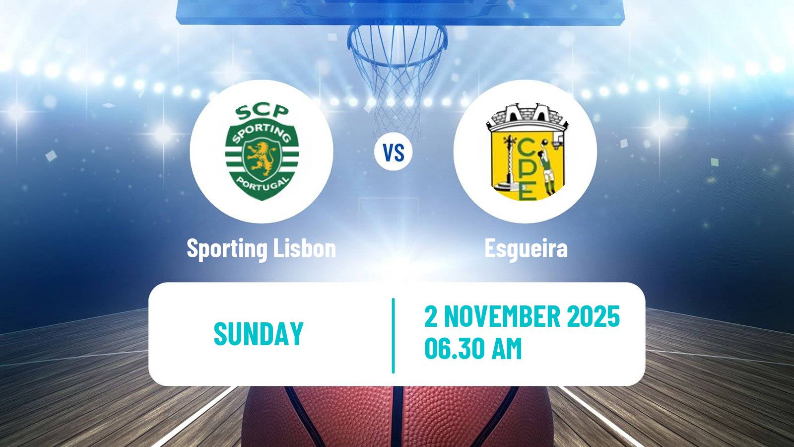 Basketball Portuguese LFB Sporting Lisbon - Esgueira
