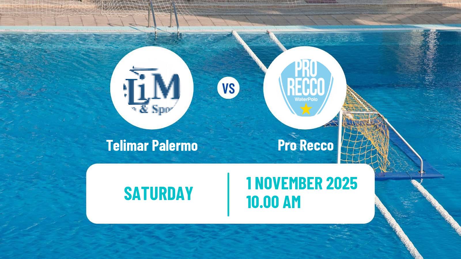 Water polo Italian A1 Water Polo Telimar Palermo - Pro Recco