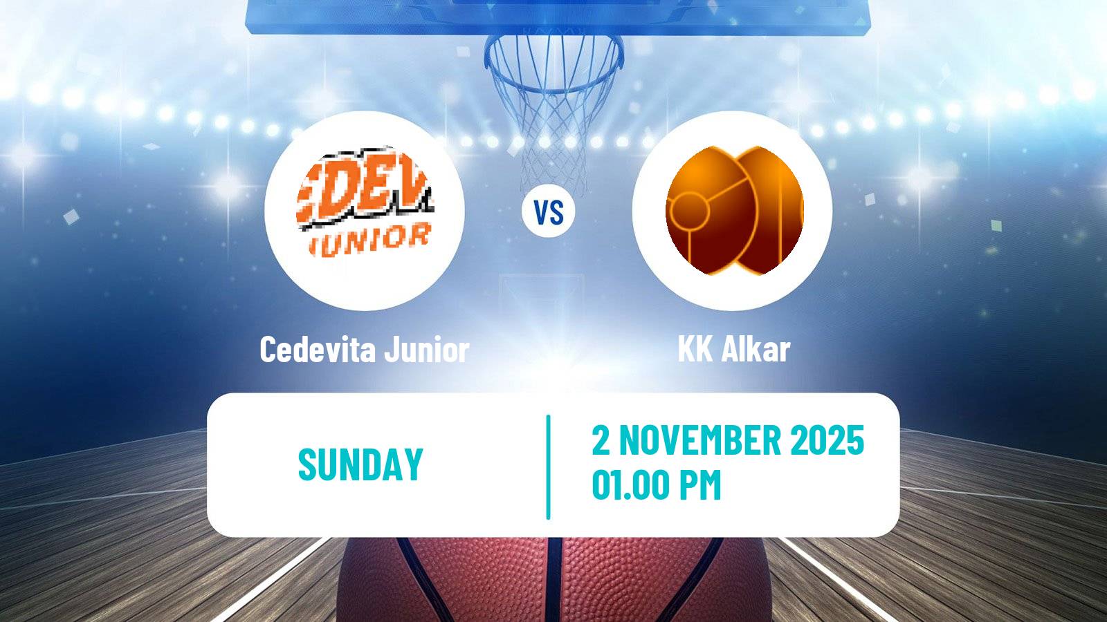 Basketball Croatian Premijer Liga Basketball Cedevita Junior - Alkar
